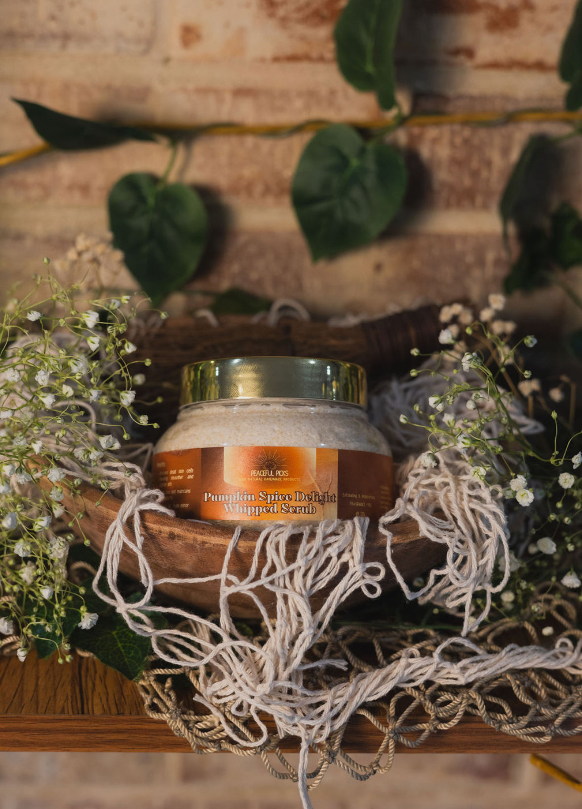 Pumpkin Spice Delight Whipped Scrub