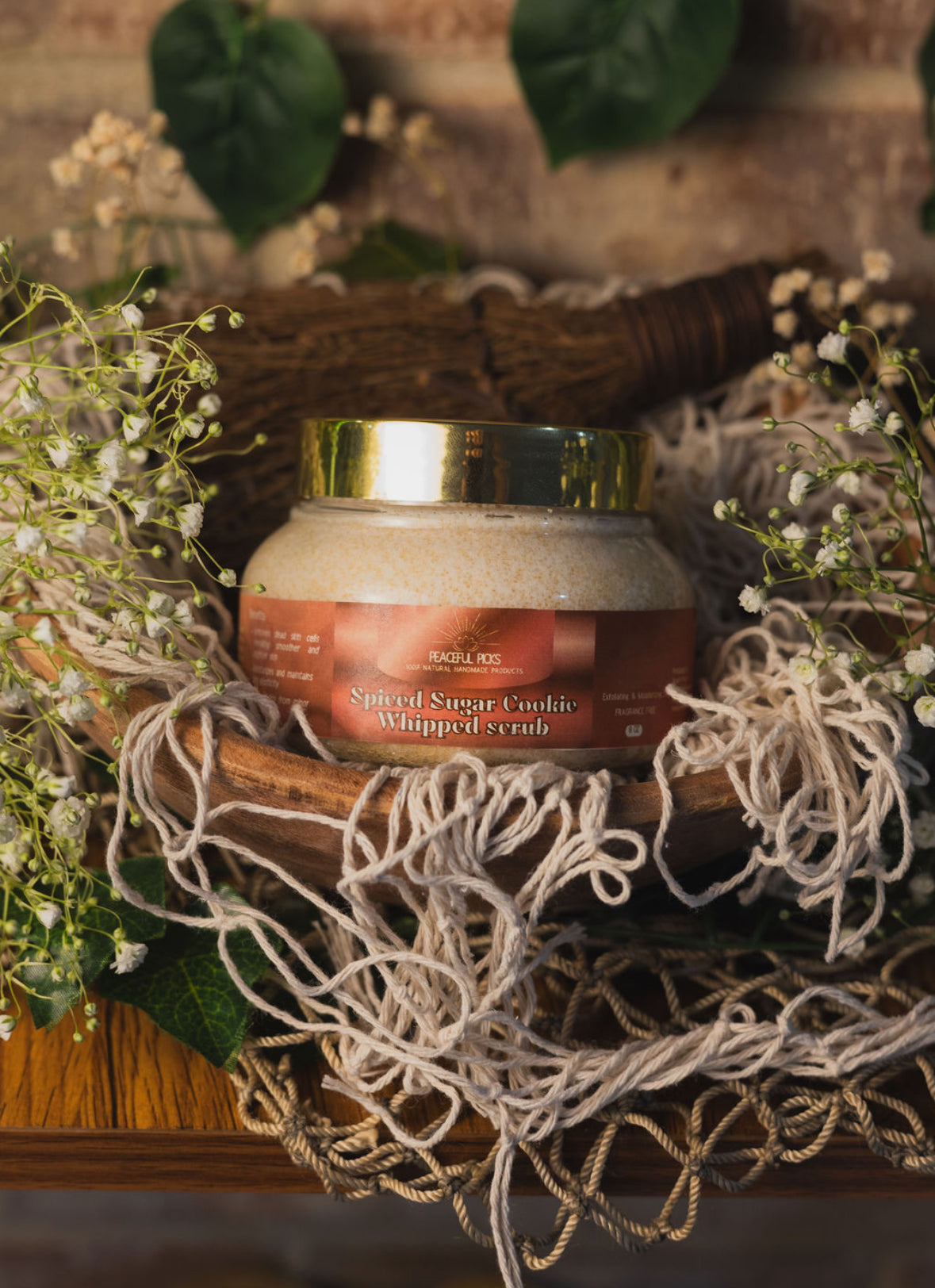 Spiced Sugar Cookie Whipped Scrub
